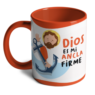 Dios es mi ancla - Taza